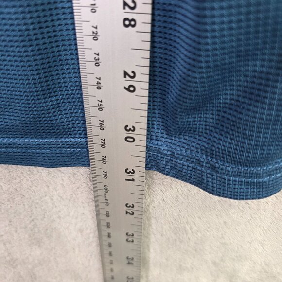 Mens Champion C9 Blue Running Active T Shirt Short Sleeve Polyester Stretch XL - Picture 6 of 7